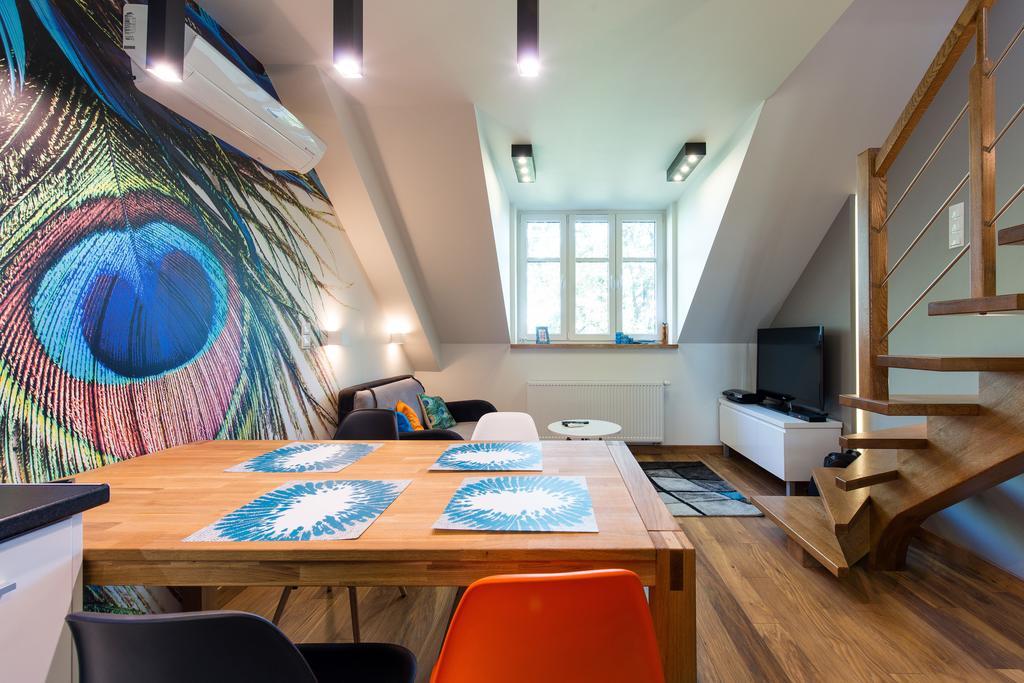 Charming 2-Level Apartment - Podgorze, Old Town 크라쿠프 객실 사진