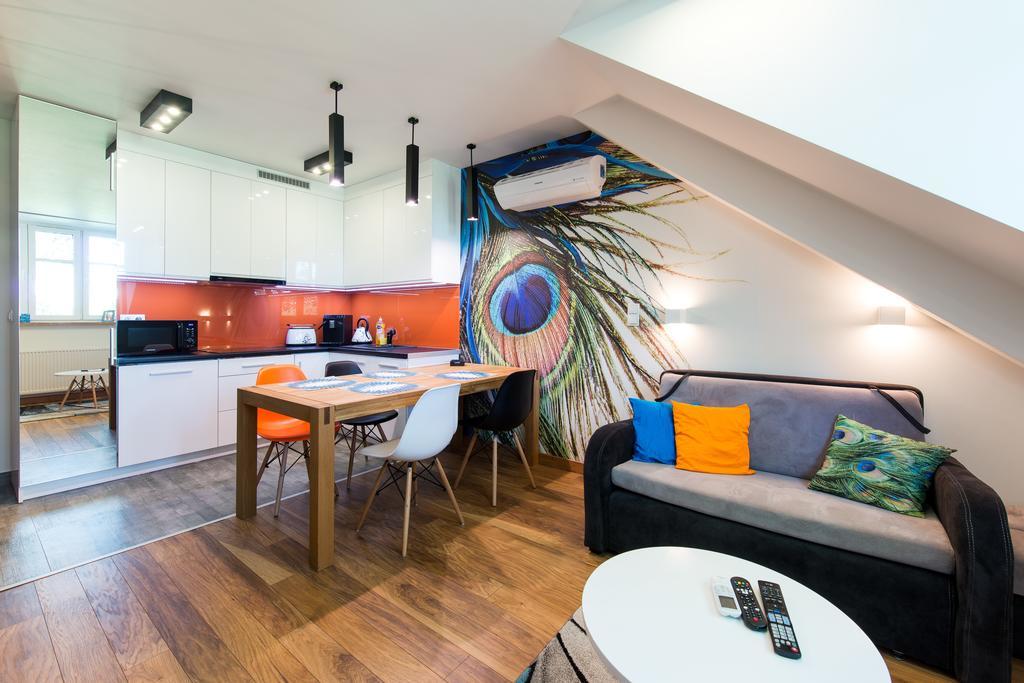 Charming 2-Level Apartment - Podgorze, Old Town 크라쿠프 객실 사진